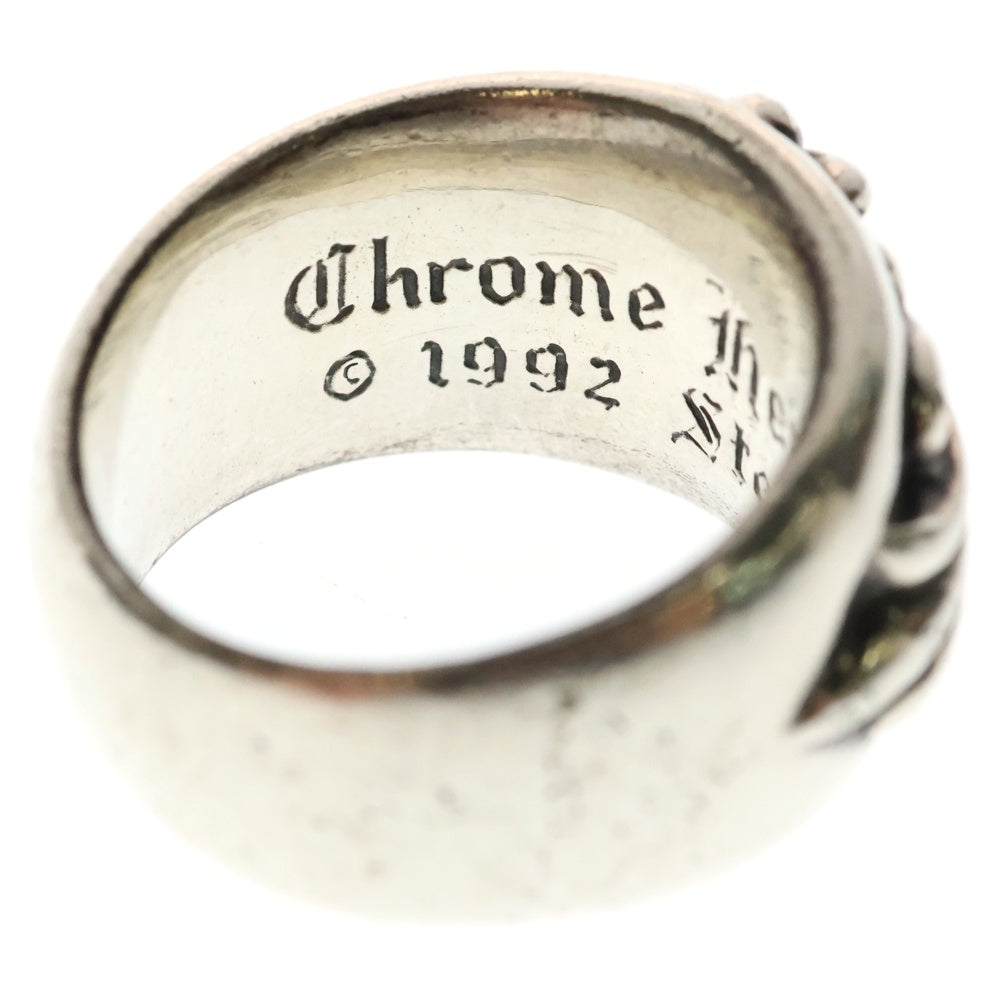 CHROME HEARTS(クロムハーツ) FLRL CRS フローラルクロス リング シルバー BCA346