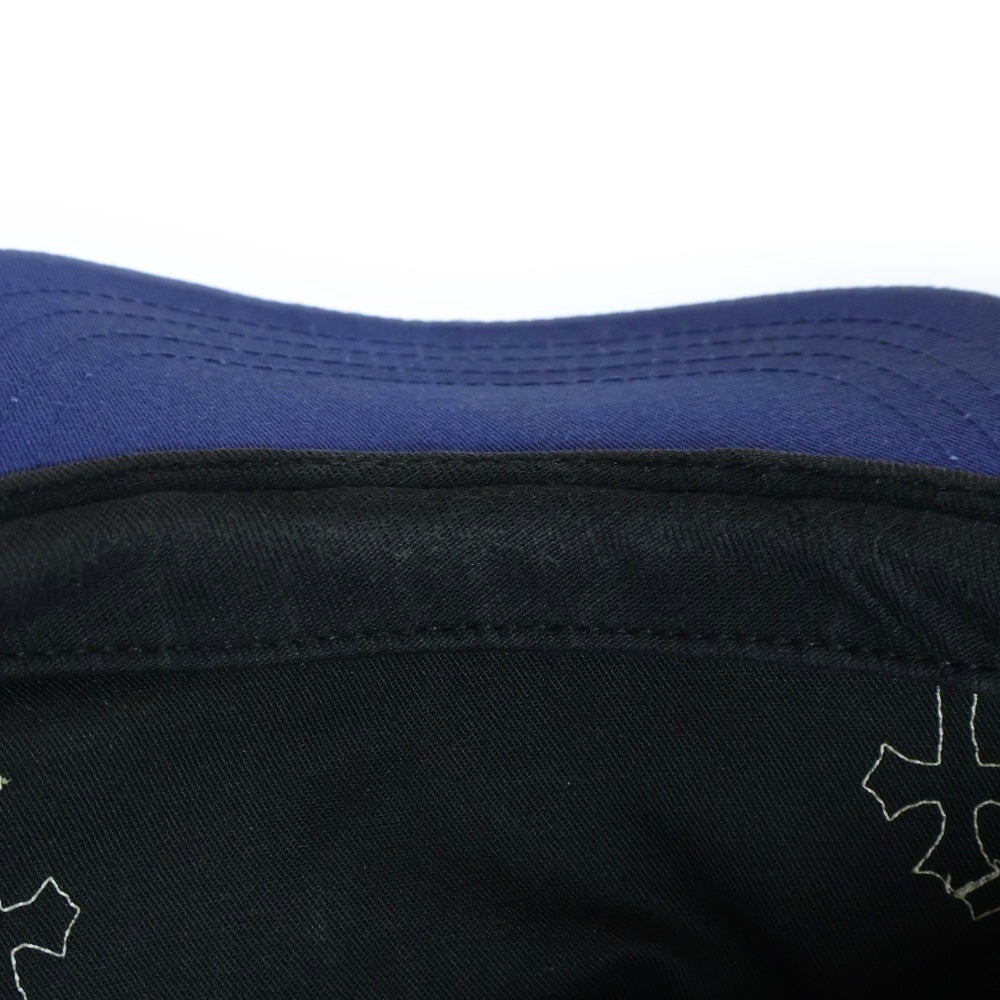 CHROME HEARTS(クロムハーツ) CH HAT クロスパッチベースボールキャップ ブルー