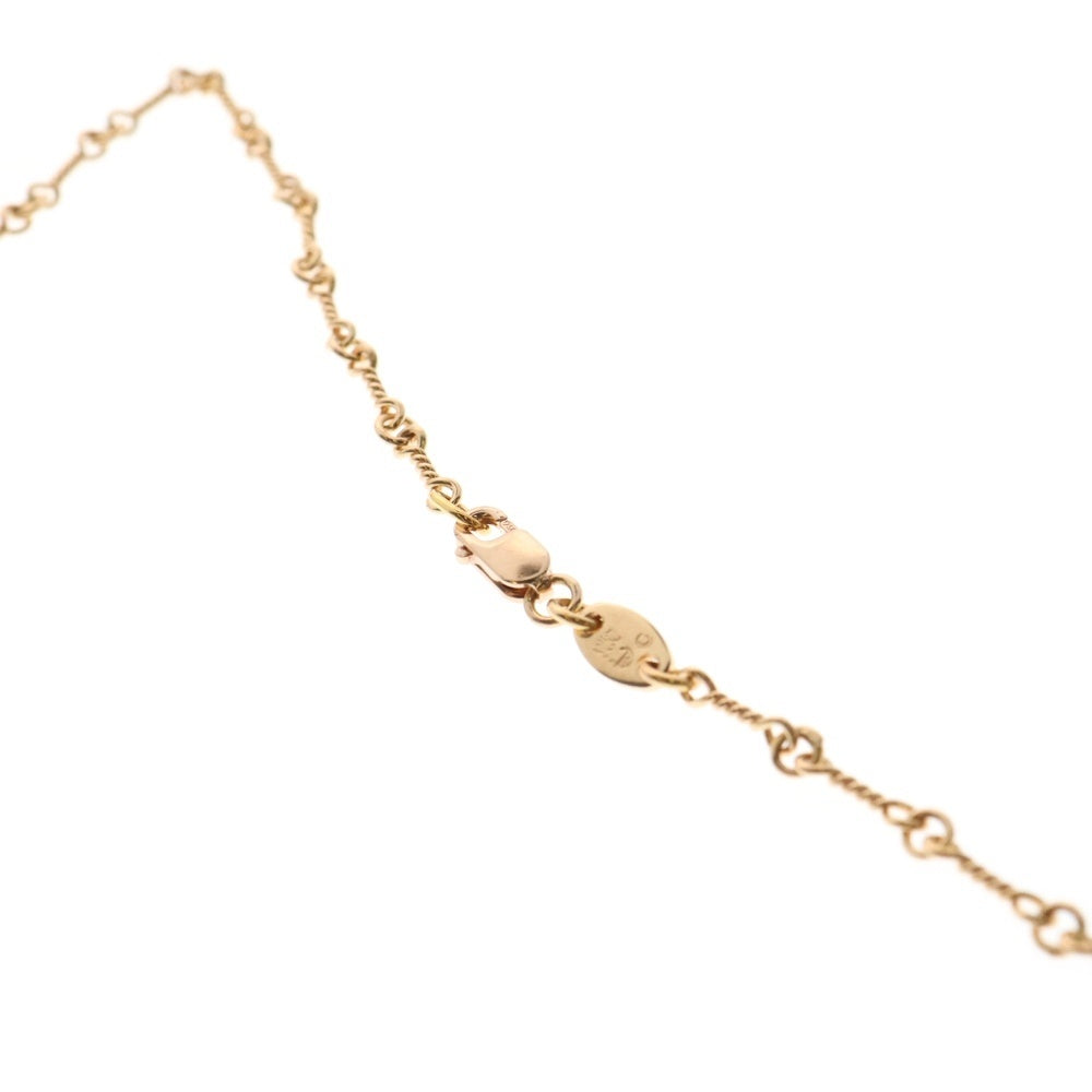 CHROME HEARTS(クロムハーツ) 22K NECKCHAIN T18 ツイストチェーンネックレス 18inch ゴールド BCA014