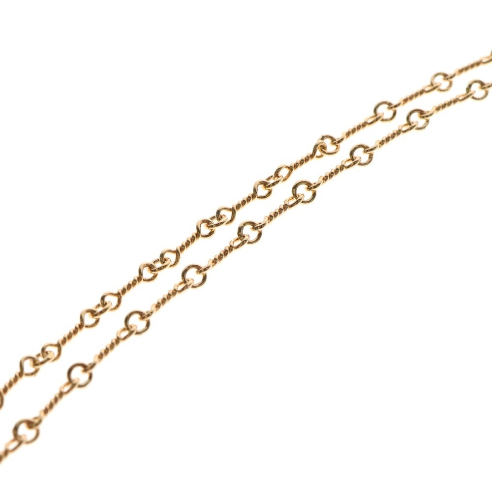 CHROME HEARTS(クロムハーツ) 22K NECKCHAIN T18 ツイストチェーンネックレス 18inch ゴールド BCA014