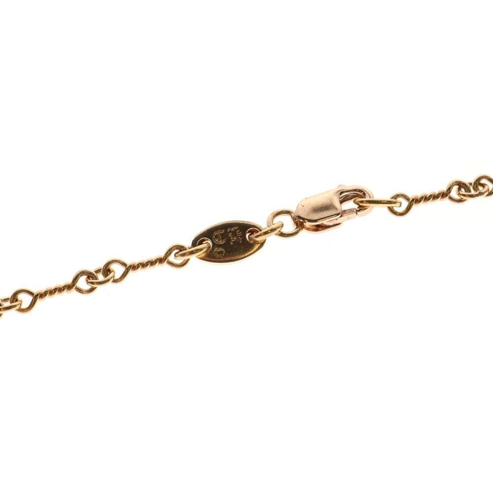 CHROME HEARTS(クロムハーツ) 22K NECKCHAIN T18 ツイストチェーンネックレス 18inch ゴールド BCA014