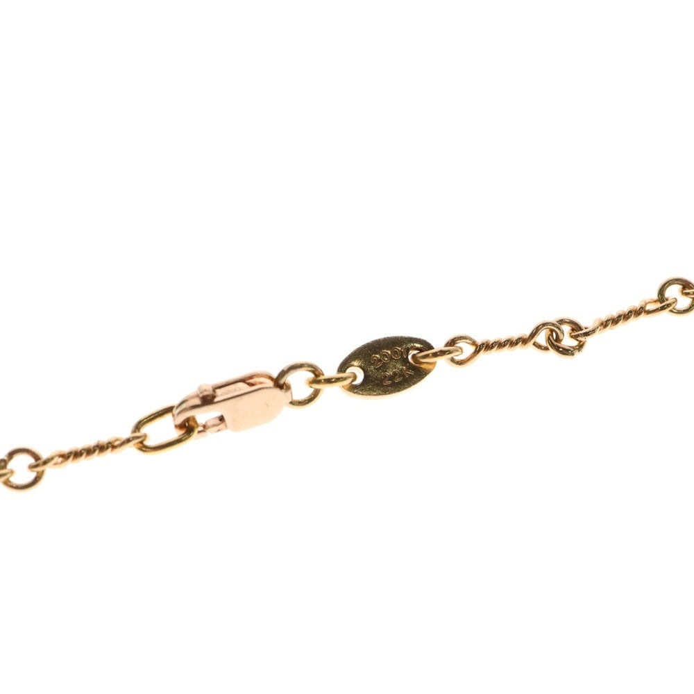 CHROME HEARTS(クロムハーツ) 22K NECKCHAIN T18 ツイストチェーンネックレス 18inch ゴールド BCA014