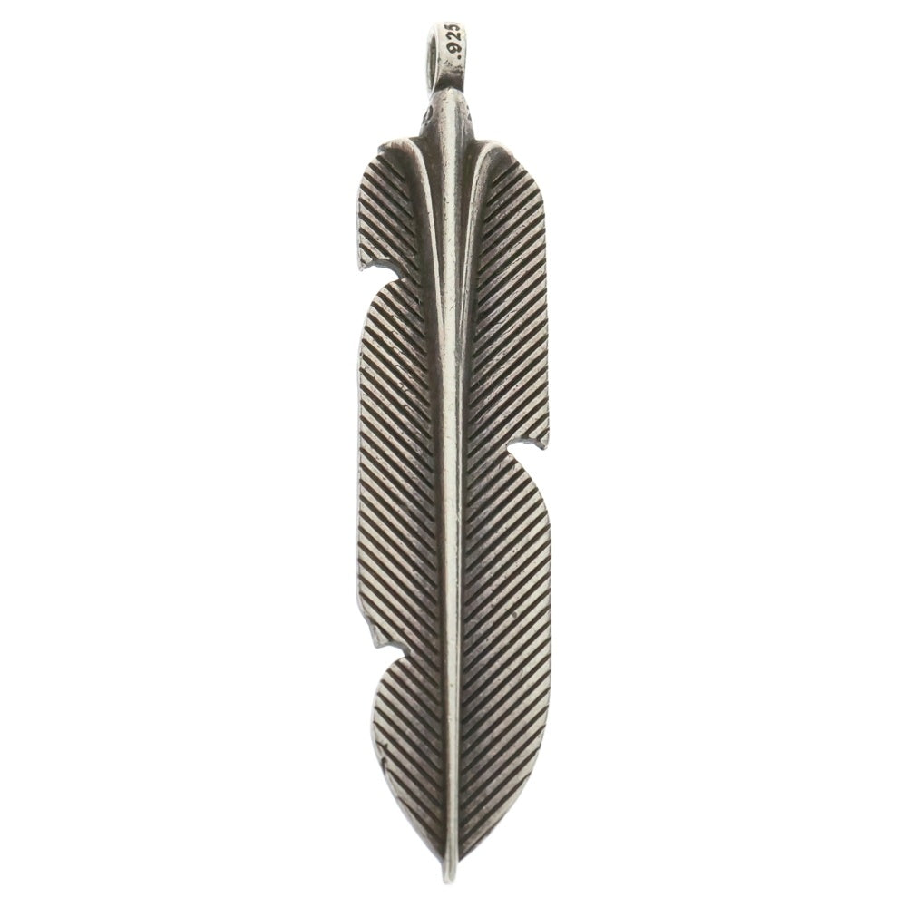 CHROME HEARTS(クロムハーツ) FEATHER フェザーチャーム ペンダントトップ シルバー