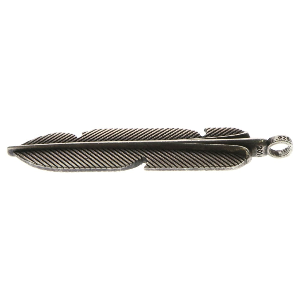 CHROME HEARTS(クロムハーツ) FEATHER フェザーチャーム ペンダントトップ シルバー