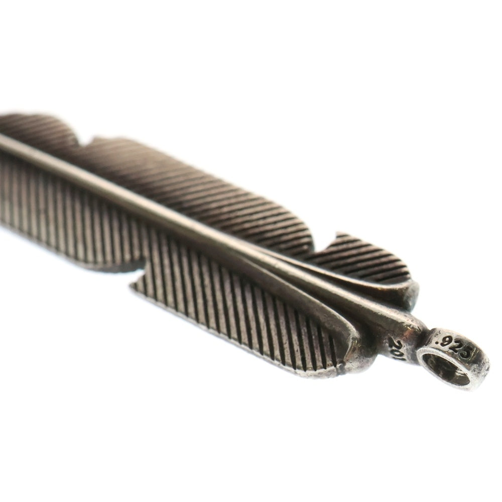 CHROME HEARTS(クロムハーツ) FEATHER フェザーチャーム ペンダントトップ シルバー