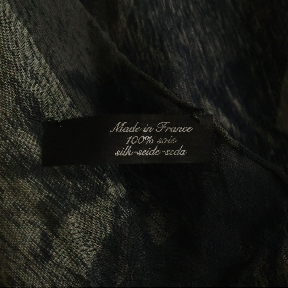 CHROME HEARTS(クロムハーツ) CH PRINT SCARF スカーフ 総柄 プリントシルクスカーフ ブラック