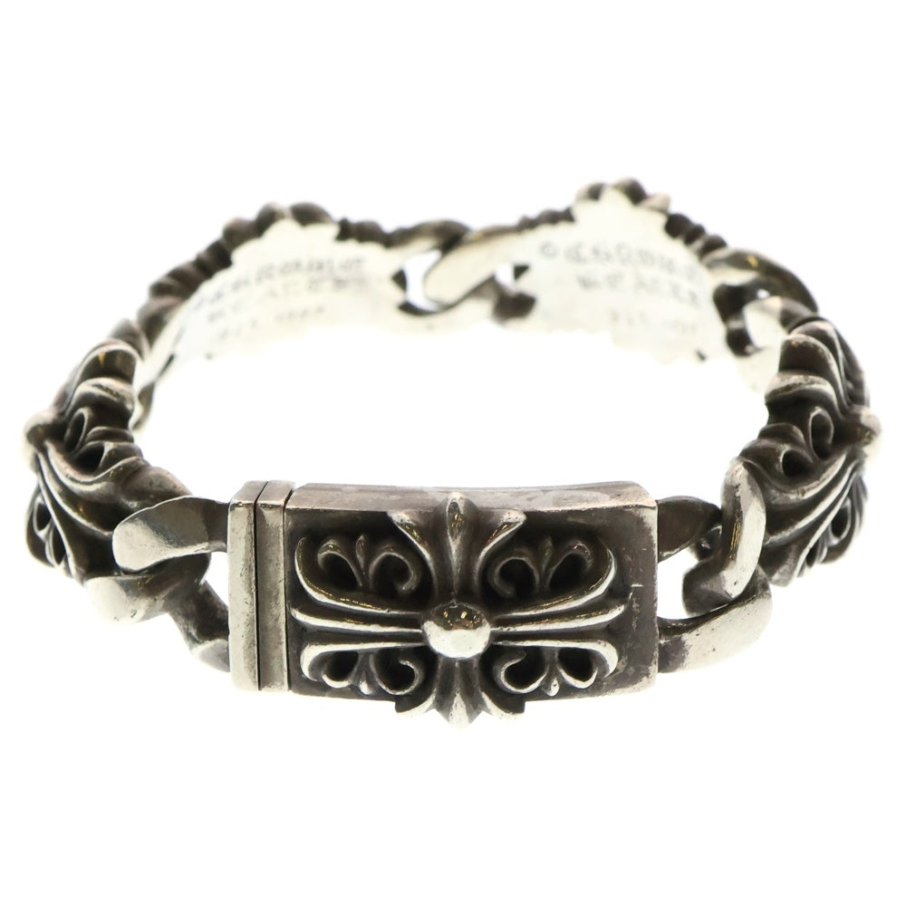 CHROME HEARTS(クロムハーツ) KEEPER LINK キーパーリンク シルバーブレスレット 4LINK BCA400