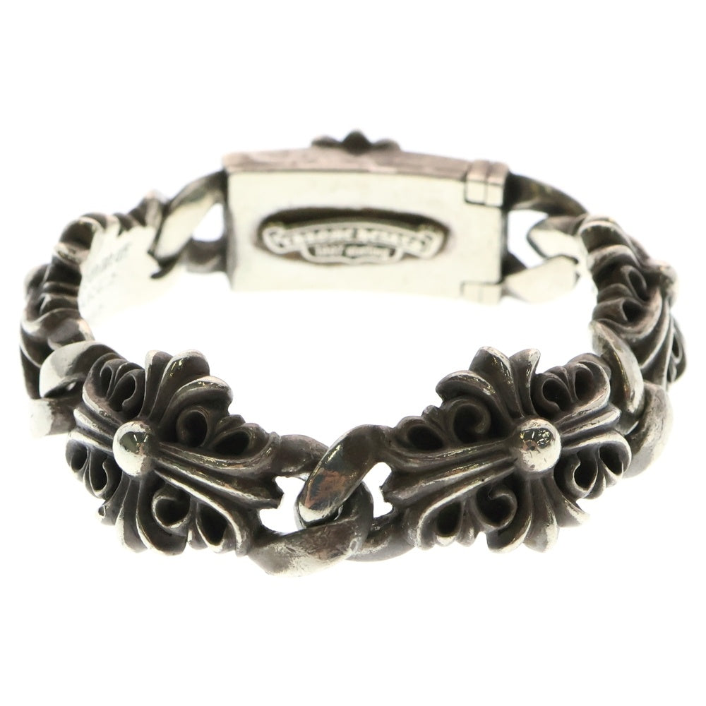 CHROME HEARTS(クロムハーツ) KEEPER LINK キーパーリンク シルバーブレスレット 4LINK BCA400