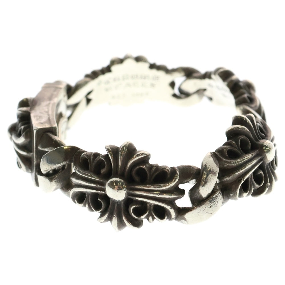 CHROME HEARTS(クロムハーツ) KEEPER LINK キーパーリンク シルバーブレスレット 4LINK BCA400