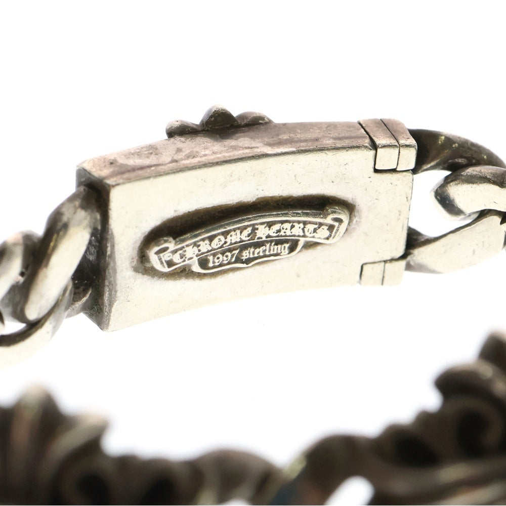 CHROME HEARTS(クロムハーツ) KEEPER LINK キーパーリンク シルバーブレスレット 4LINK BCA400