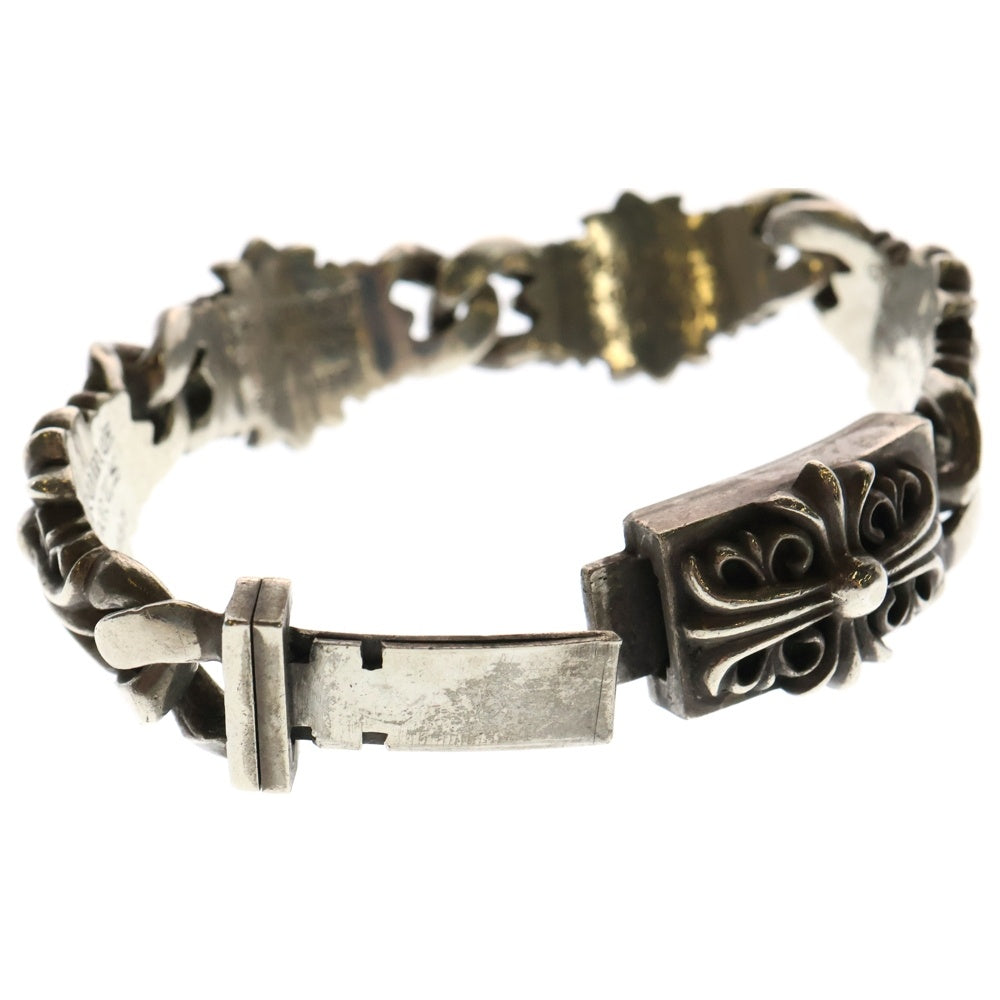 CHROME HEARTS(クロムハーツ) KEEPER LINK キーパーリンク シルバーブレスレット 4LINK BCA400