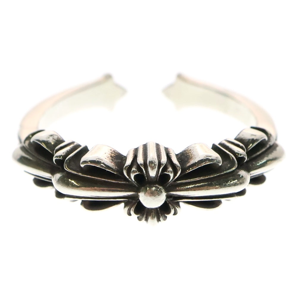 CHROME HEARTS(クロムハーツ) BABY CLSC ベイビークラシックダブルフローラルリング シルバー