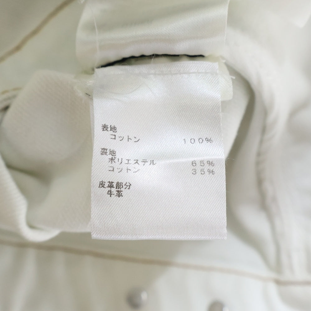 LOUIS VUITTON(ルイヴィトン) 23SS スプレーデニムジャケット ホワイト/ブルー RM231M U14 HOA10W