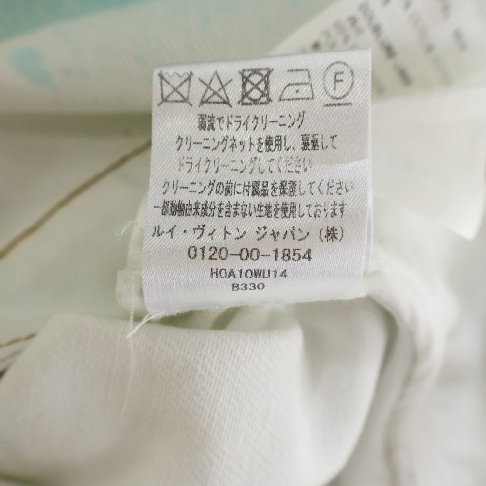 LOUIS VUITTON(ルイヴィトン) 23SS スプレーデニムジャケット ホワイト/ブルー RM231M U14 HOA10W