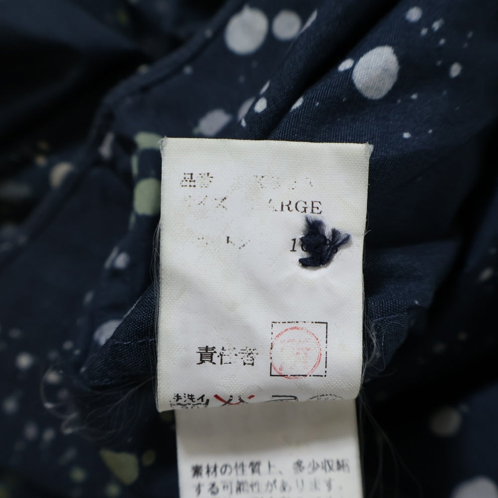 UNDERCOVER(アンダーカバー) 00SS SK務PT期 総柄グラフィック コットン半袖シャツ マルチカラー