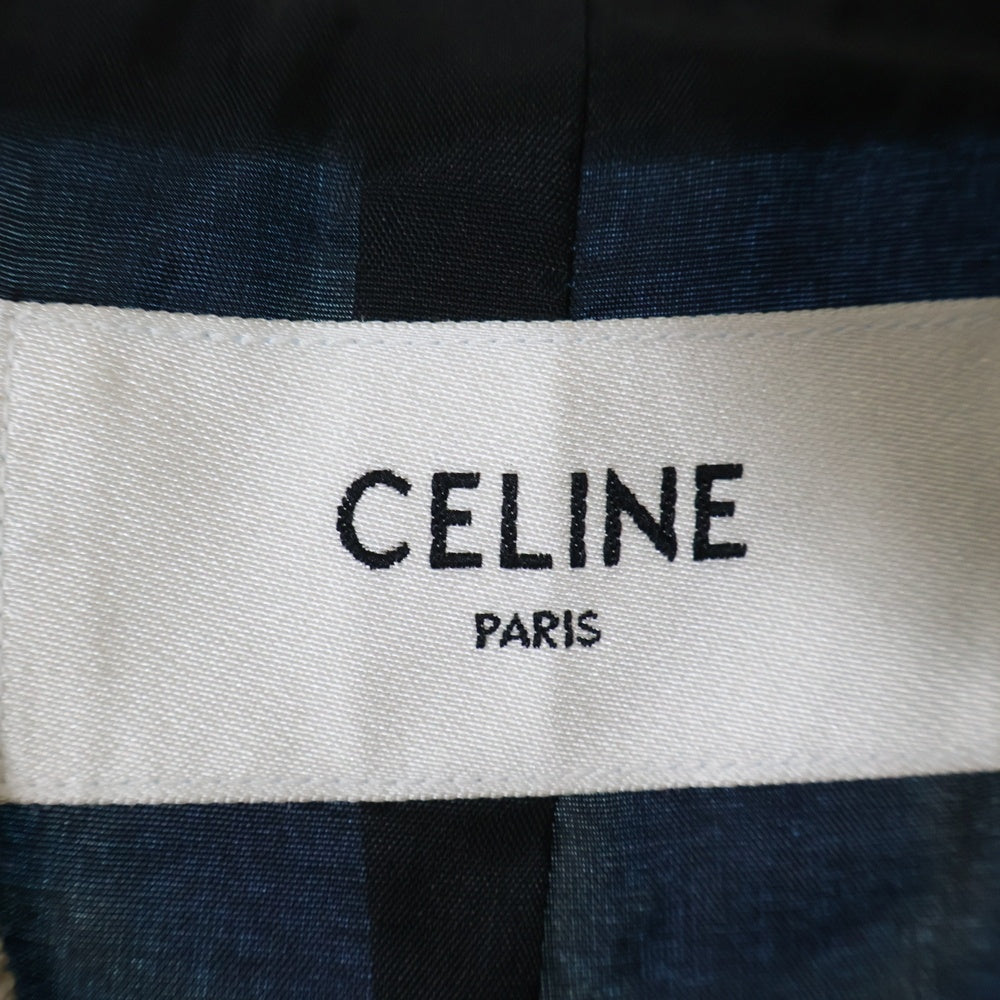 CELINE(セリーヌ) 22SS Teddy Jacket With Satin Artist Print サテンアーティストプリント テディジャケット 2V28H353Q マルチカラー