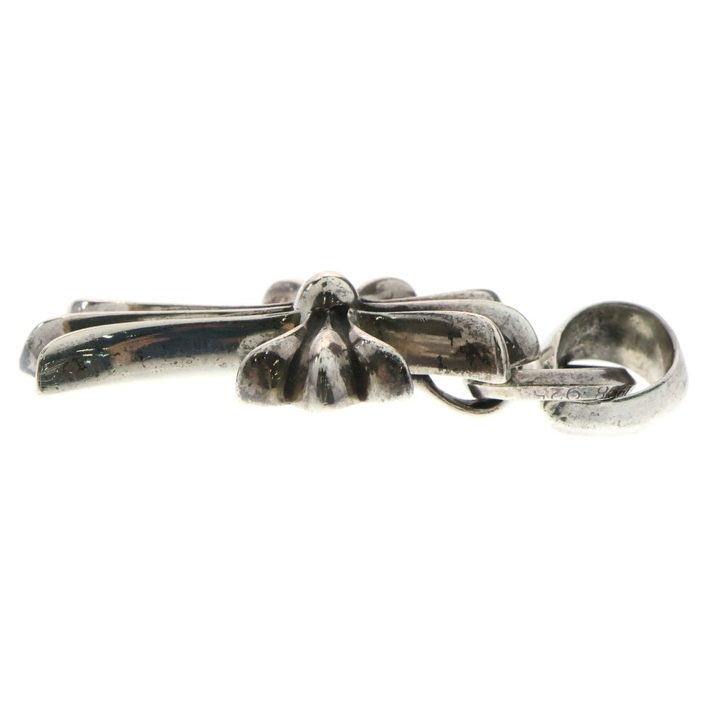 CHROME HEARTS(クロムハーツ) CH CRS SML W/BALE Wベイル スモールCHクロス ペンダントトップ シルバー BCA218