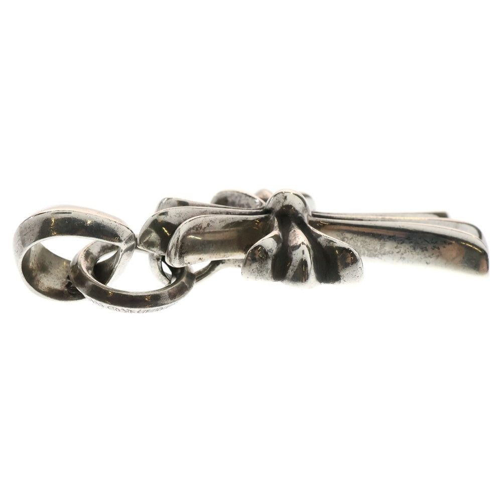 CHROME HEARTS(クロムハーツ) CH CRS SML W/BALE Wベイル スモールCHクロス ペンダントトップ シルバー BCA218