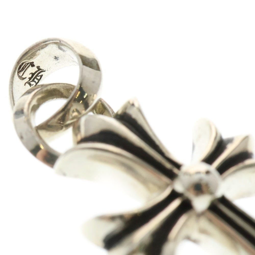 CHROME HEARTS(クロムハーツ) CH CRS SML W/BALE Wベイル スモールCHクロス ペンダントトップ シルバー BCA218
