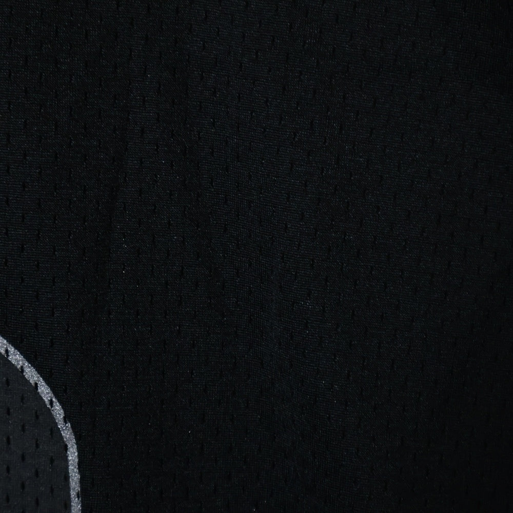 CHROME HEARTS(クロムハーツ) MESH WARM UP JERSEY メッシュ バーシティー ジャージー CHプリントメッシュ 長袖Tシャツカットソー ブラック