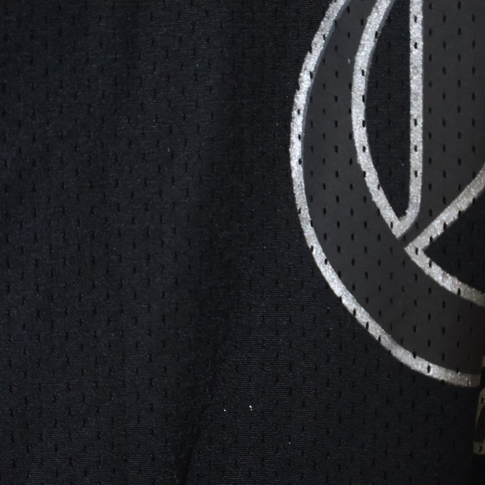 CHROME HEARTS(クロムハーツ) MESH WARM UP JERSEY メッシュ バーシティー ジャージー CHプリントメッシュ 長袖Tシャツカットソー ブラック