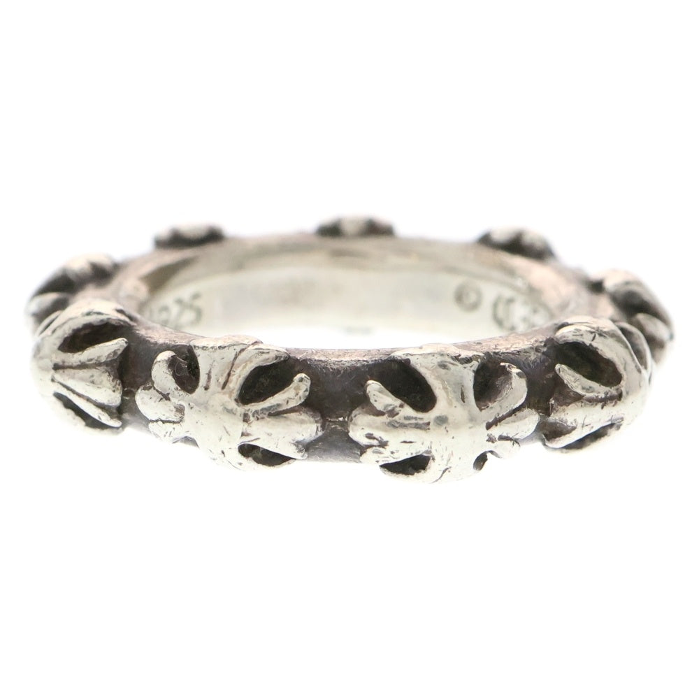 CHROME HEARTS(クロムハーツ) CROSS BAND クロスバンド リング シルバー BCA342
