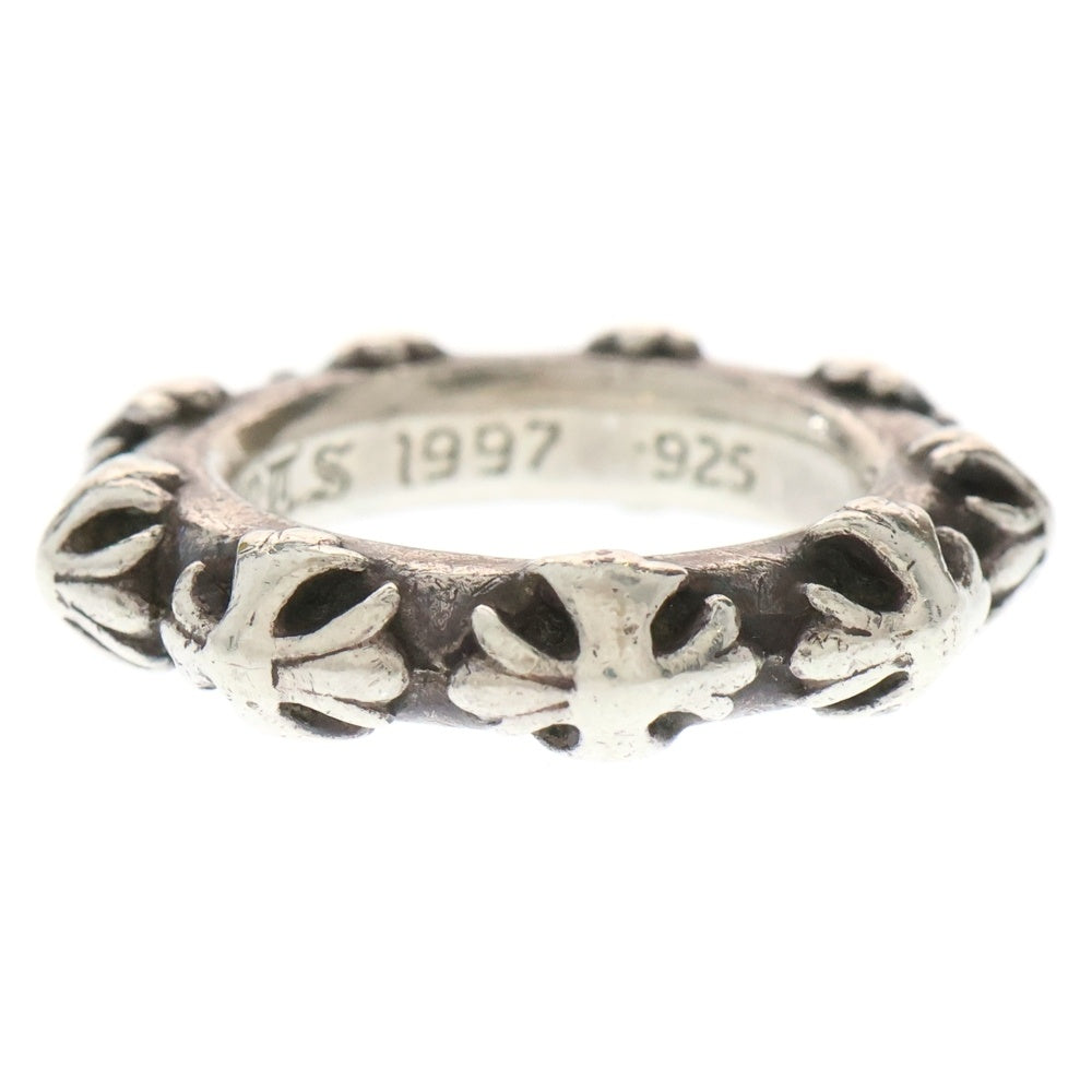 CHROME HEARTS(クロムハーツ) CROSS BAND クロスバンド リング シルバー BCA342