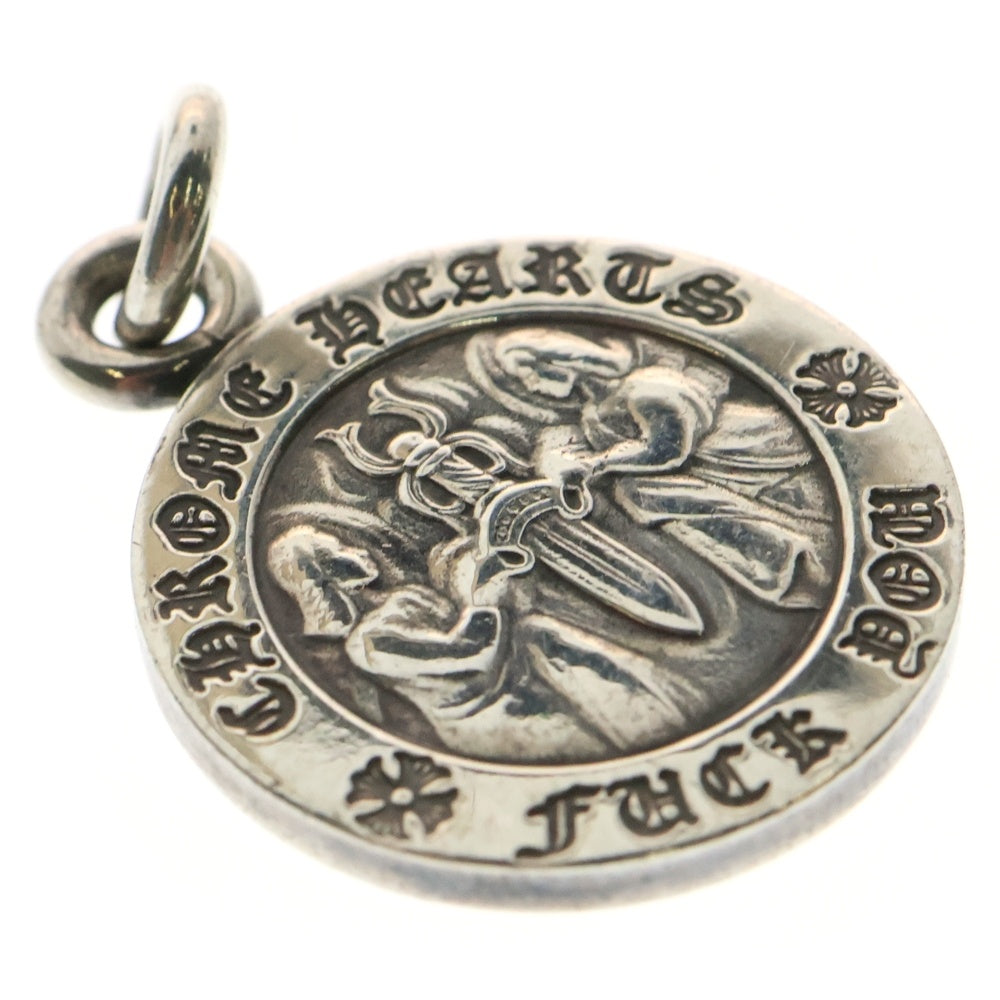 CHROME HEARTS(クロムハーツ) CHRM ANGL MDL V1 エンジェルメダルチャーム ペンダントトップ シルバーBCA229