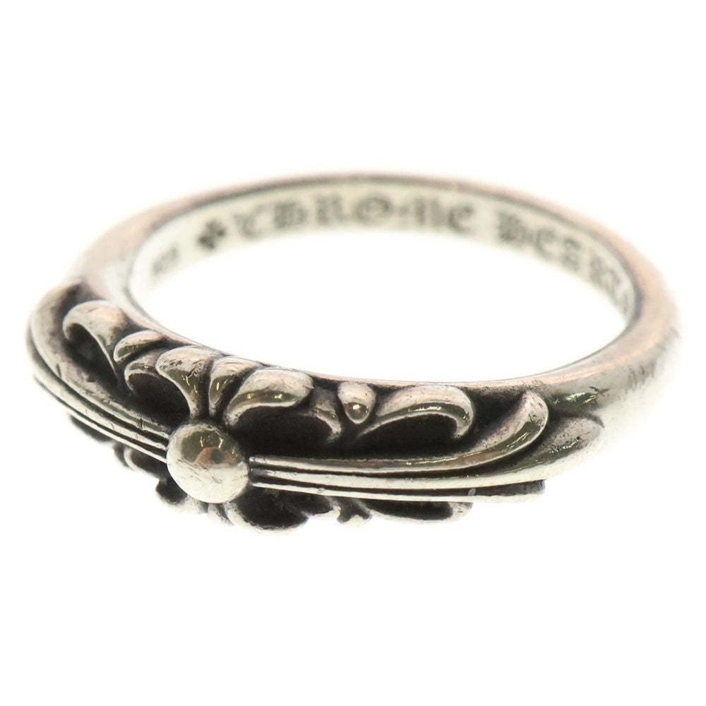 CHROME HEARTS(クロムハーツ) BABY CLASSIC ベイビークラシックフローラルクロスリング シルバー BCA338