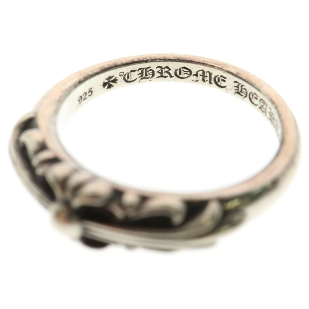 CHROME HEARTS(クロムハーツ) BABY CLASSIC ベイビークラシックフローラルクロスリング シルバー BCA338