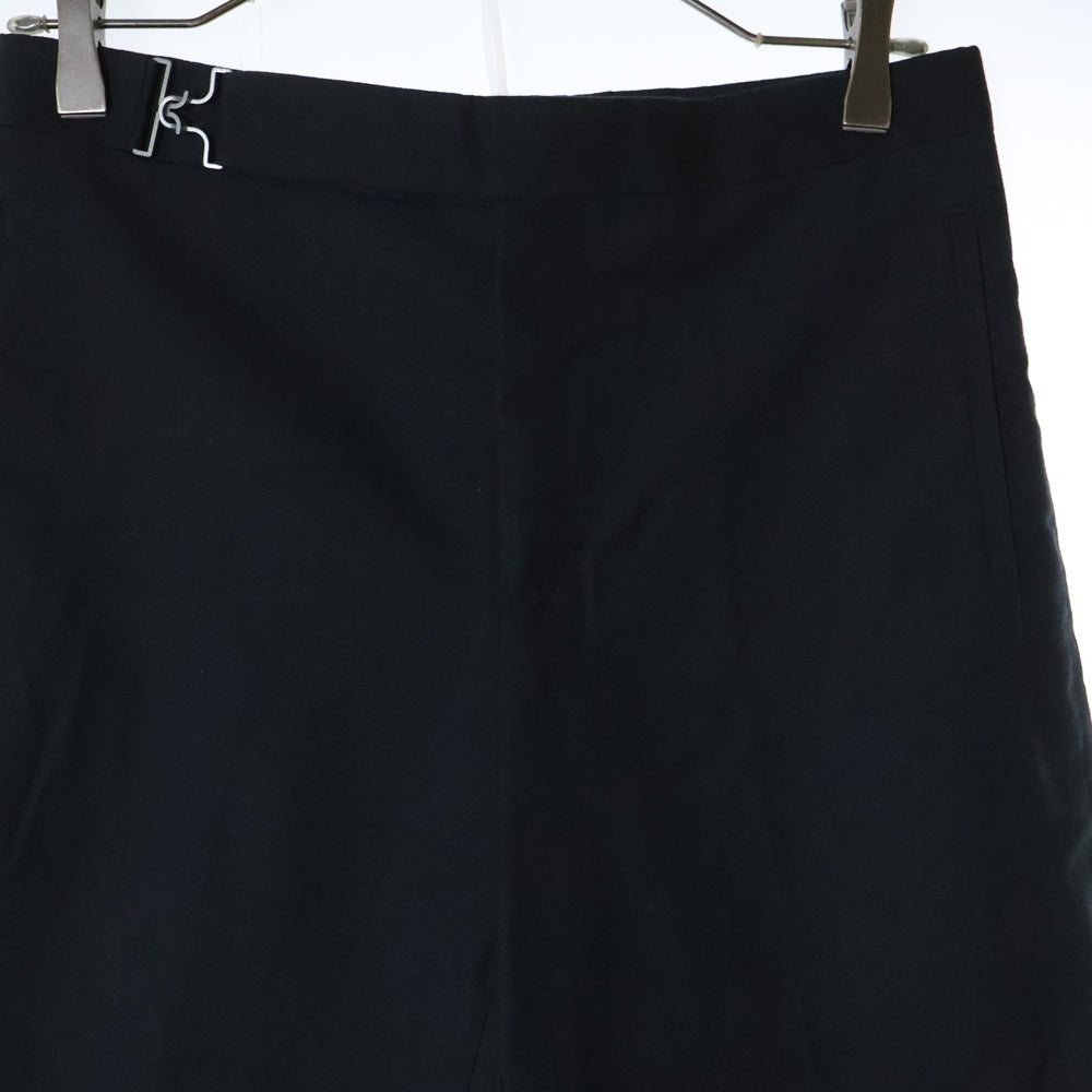 BALENCIAGA(バレンシアガ) バックル付き スラックパンツ ブラック 372075 TMI04