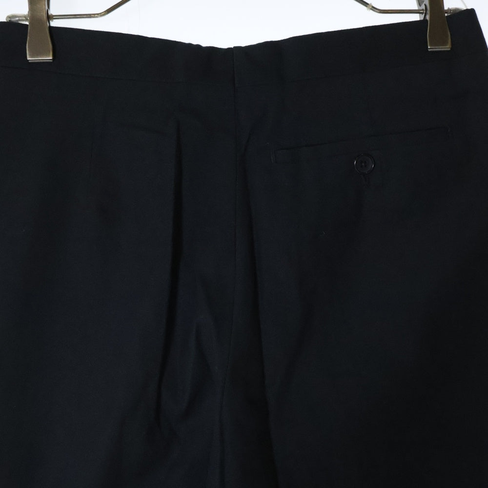 BALENCIAGA(バレンシアガ) バックル付き スラックパンツ ブラック 372075 TMI04