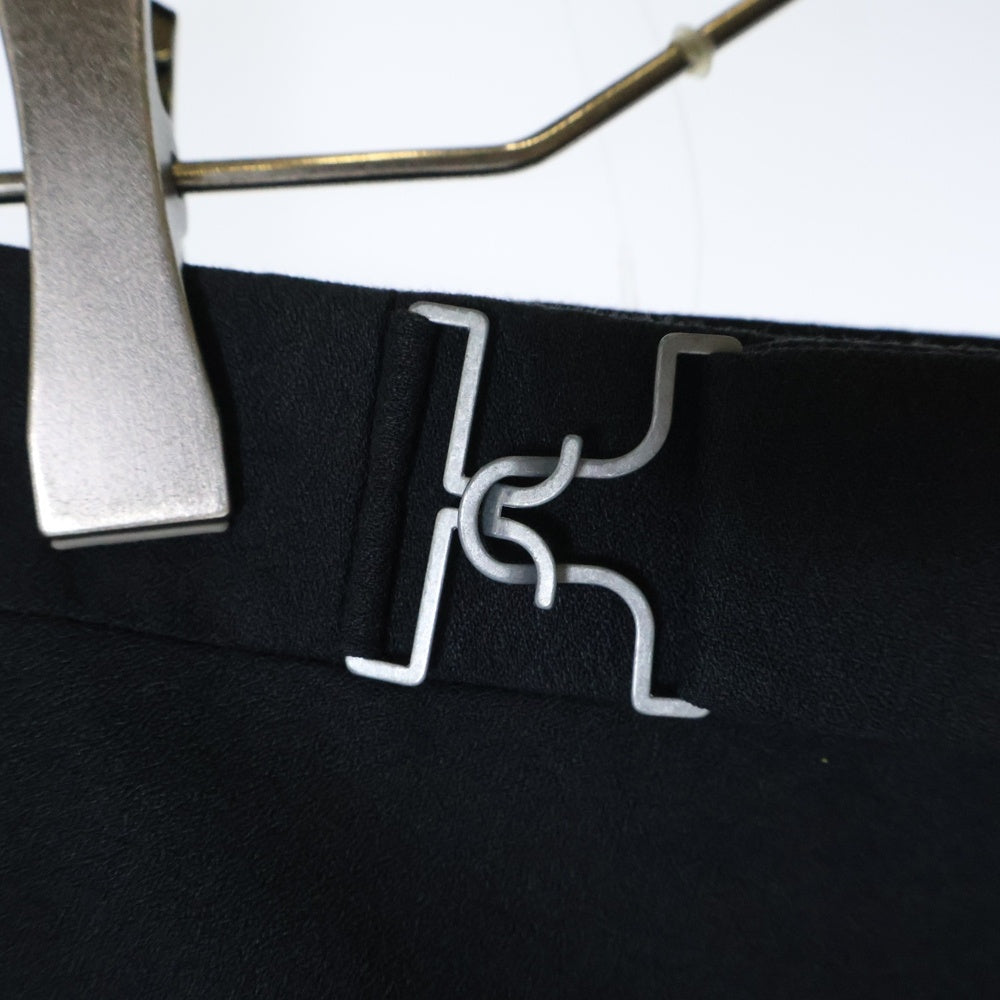 BALENCIAGA(バレンシアガ) バックル付き スラックパンツ ブラック 372075 TMI04