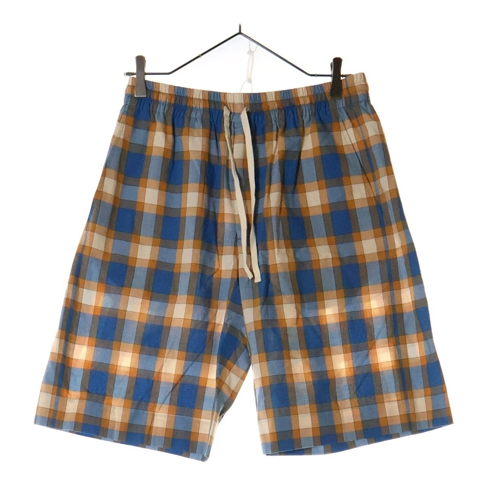 GUCCI(グッチ) チェックコットンハーフパンツ マルチカラー ショーツ 654859 ZAGCV