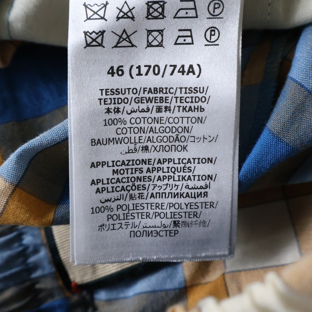GUCCI(グッチ) チェックコットンハーフパンツ マルチカラー ショーツ 654859 ZAGCV