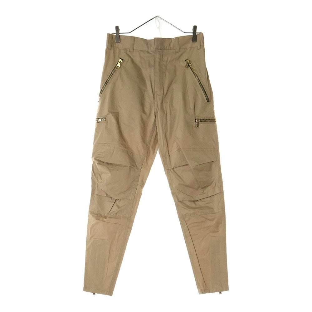 BALMAIN(バルマン) クロップド パンツ クロップドパンツ S6HT530D337 ベージュ