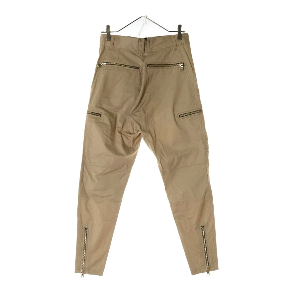 BALMAIN(バルマン) クロップド パンツ クロップドパンツ S6HT530D337 ベージュ