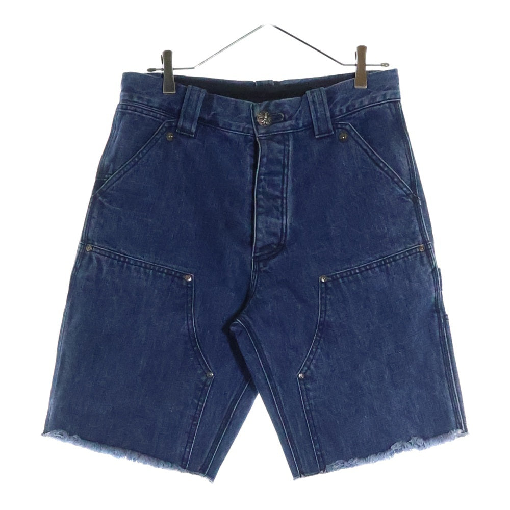 CHROME HEARTS(クロムハーツ) DENIM CARPENTER SHORTS デニムカーペンターハーフパンツ ブルー