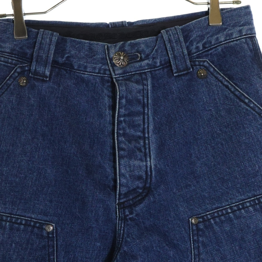 CHROME HEARTS(クロムハーツ) DENIM CARPENTER SHORTS デニムカーペンターハーフパンツ ブルー