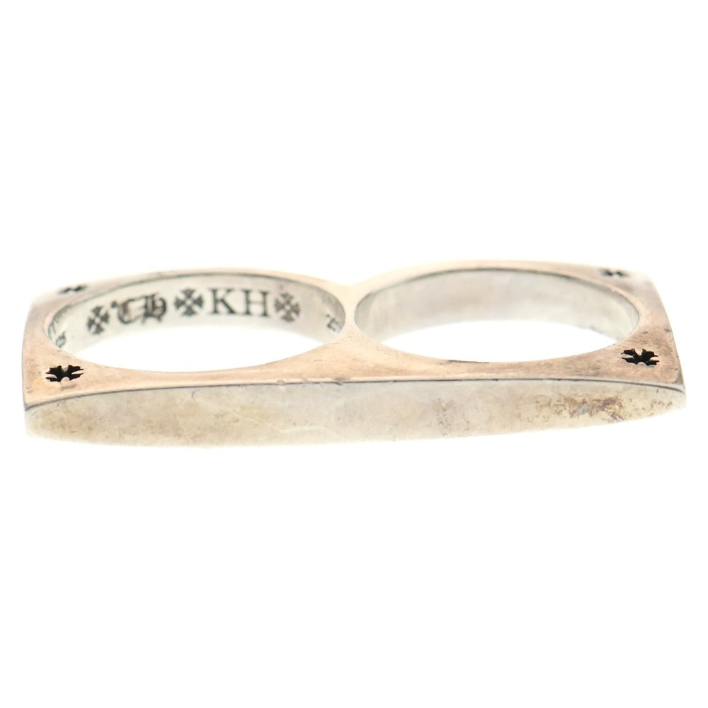 CHROME HEARTS(クロムハーツ) ×Kate Hudson KH スクエアサークル ナックルリング 指輪