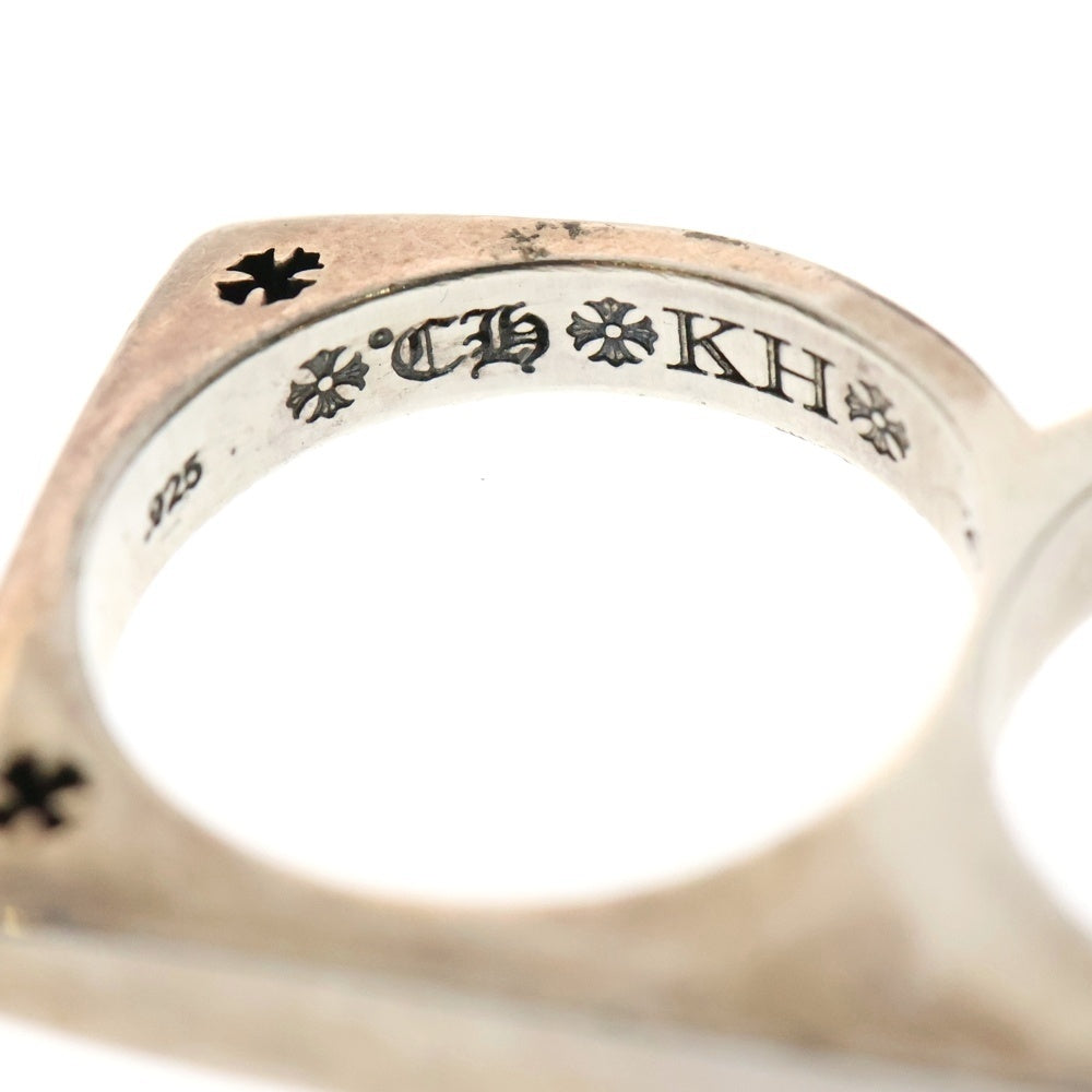 CHROME HEARTS(クロムハーツ) ×Kate Hudson KH スクエアサークル ナックルリング 指輪
