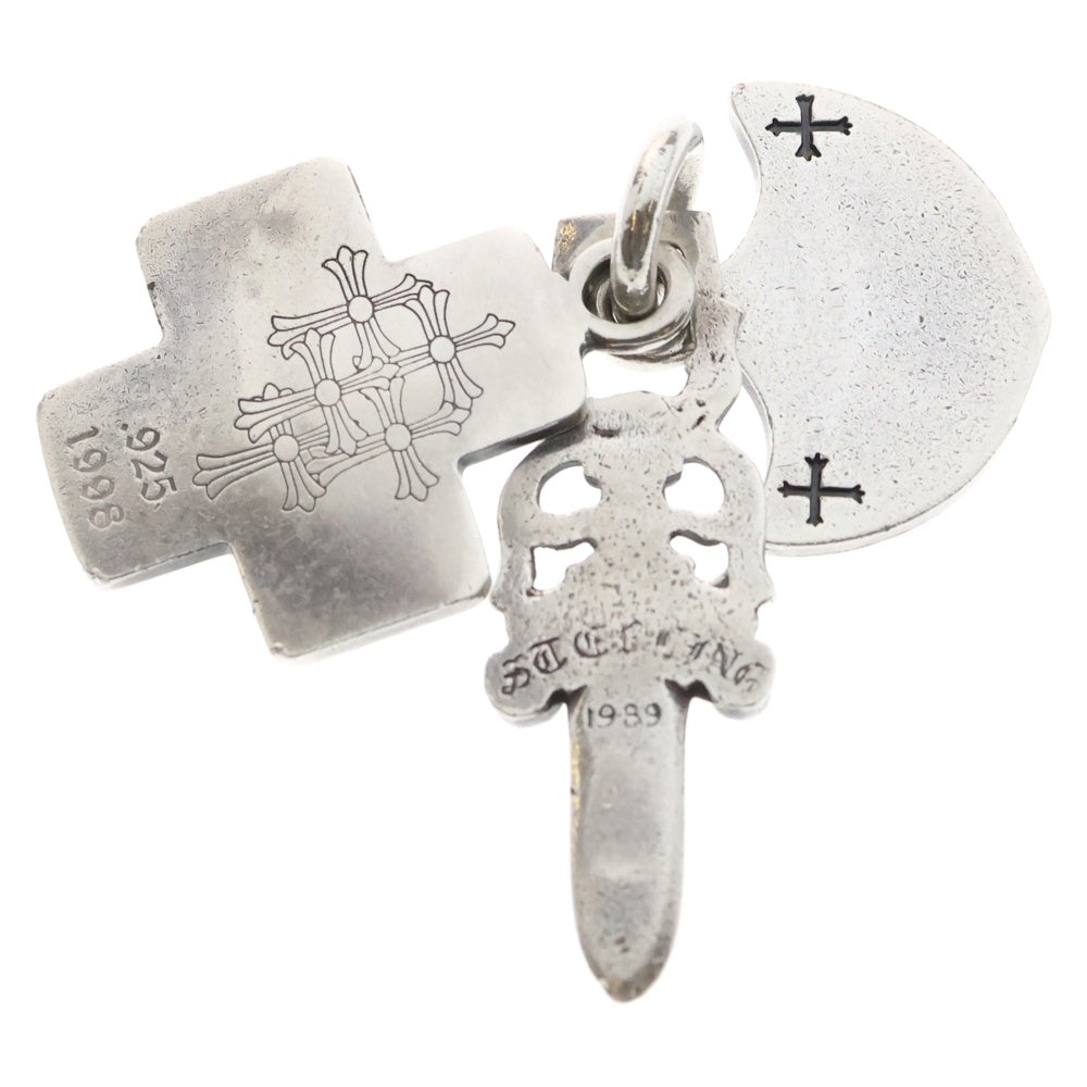 CHROME HEARTS(クロムハーツ) 3TRINKETS 3トリンケッツ ペンダントトップ シルバー BCA202