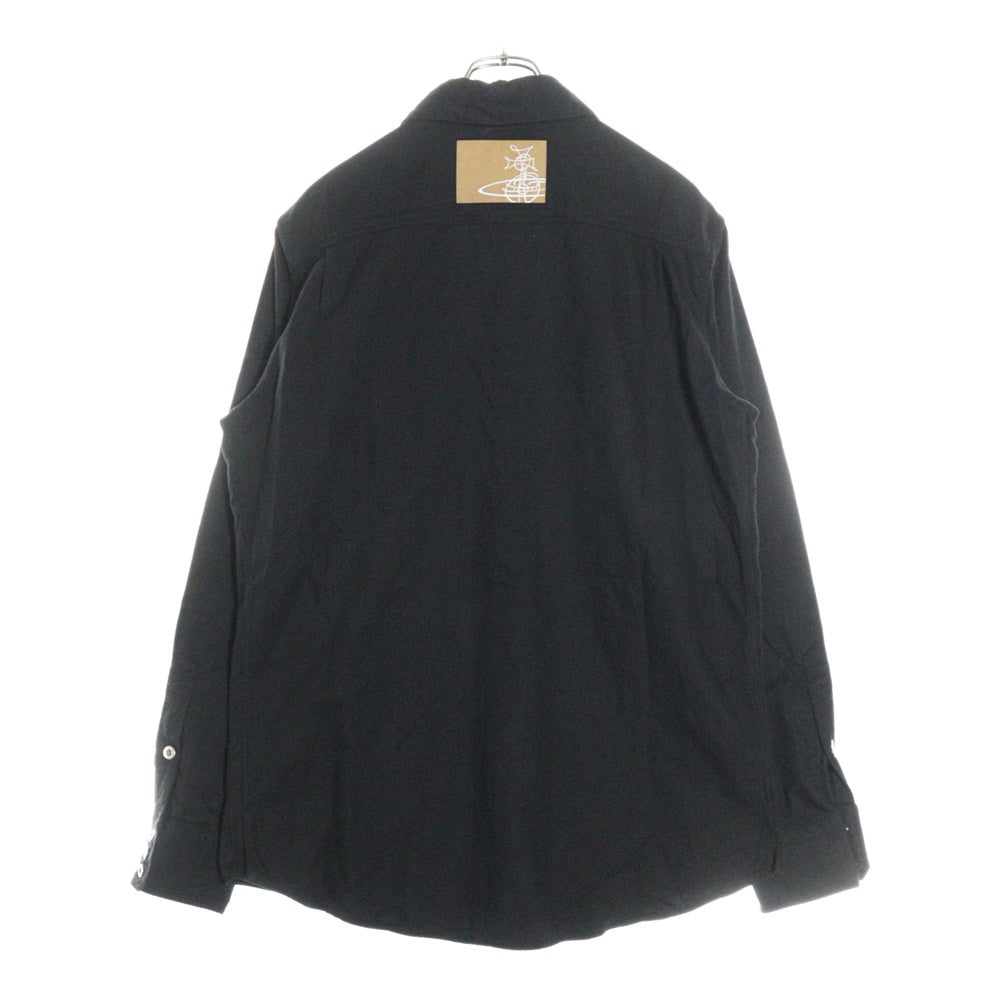 Vivienne Westwood(ヴィヴィアンウエストウッド) LARS WESTERN SHIRT ラース ウエスタンシャツ ジャケット ブラック 24010030-11576