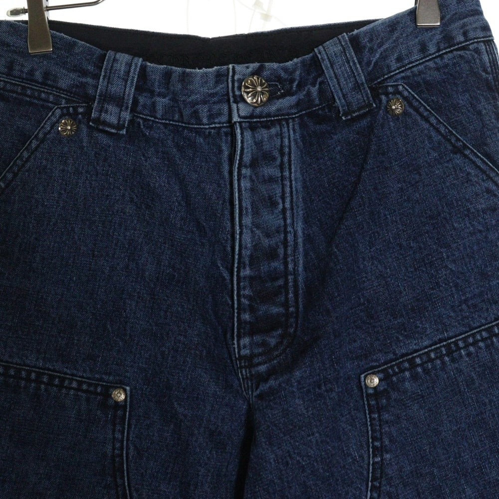 CHROME HEARTS(クロムハーツ) DENIM CARPENTER SHORTS デニムカーペンターハーフパンツ インディゴ