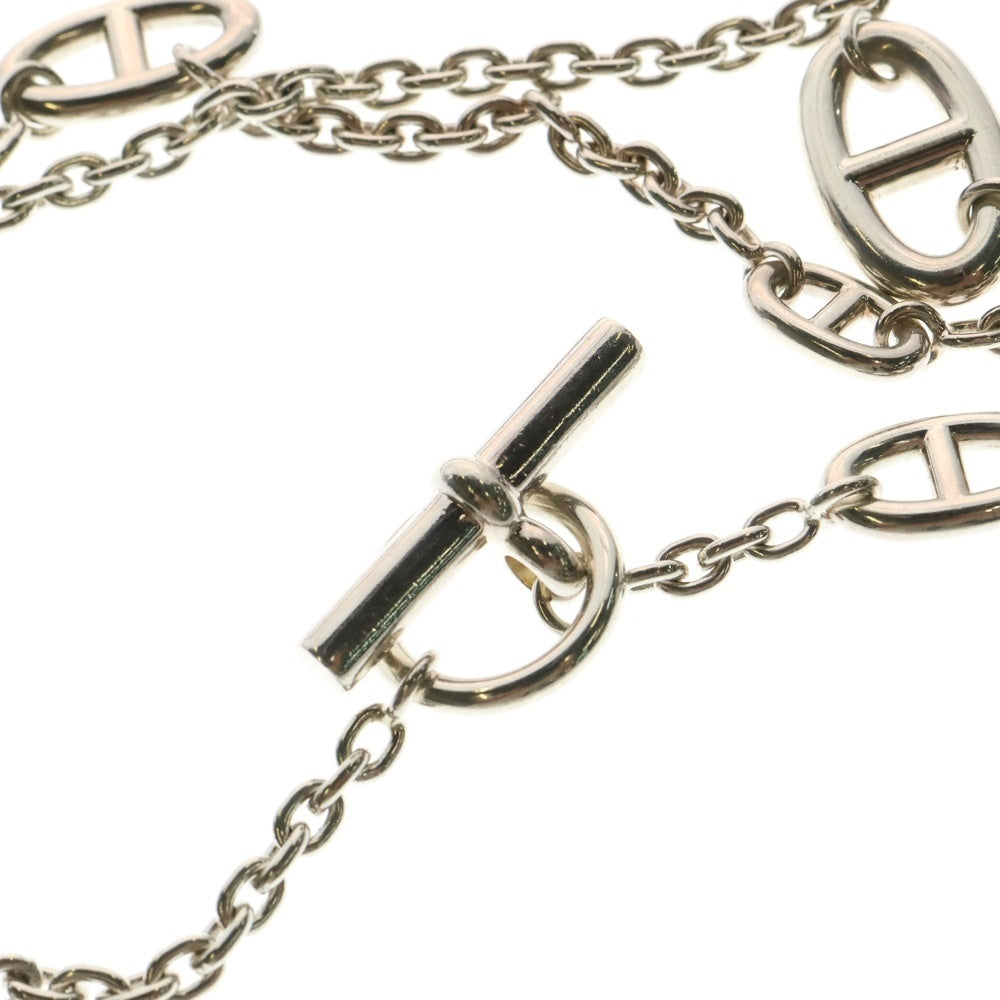 HERMES(エルメス) ファランドール シェーヌダンクル ネックレス 160 シルバー