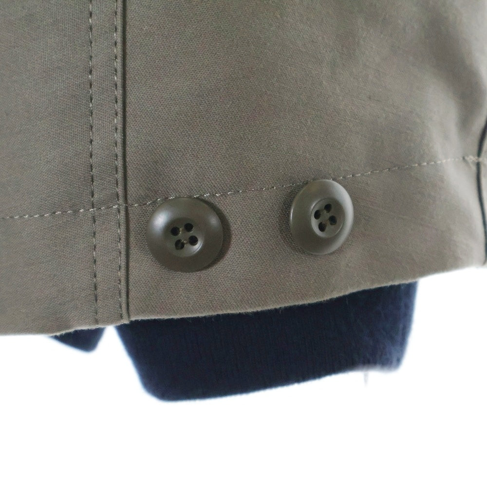 Sacai(サカイ) 25SS ×WTAPS Cotton Back Satin Jacket 25-03694M ×ダブルタップス コットン バックサテンジャケット ベージュ