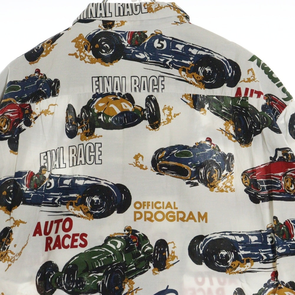Sacai(サカイ) 25SS Car Race Tropical Print Shirt アロハシャツ 半袖開襟シャツ マルチカラー 25-03653M