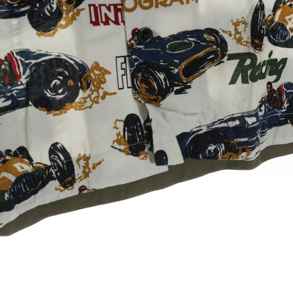 Sacai(サカイ) 25SS Car Race Tropical Print Shirt アロハシャツ 半袖開襟シャツ マルチカラー 25-03653M