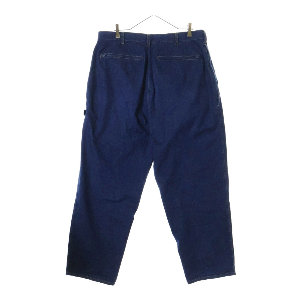BROCHURE(ブロシュアー) 25SS 1P HEATHER DENIM 251-04 ヘザーデニムパンツ ブルー