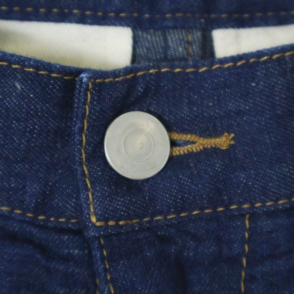 BROCHURE(ブロシュアー) 25SS 1P HEATHER DENIM 251-04 ヘザーデニムパンツ ブルー